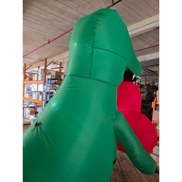 10 ft inflatable dinosaur Valentine conversation heart spring lawn décor - Picture 7 of 11